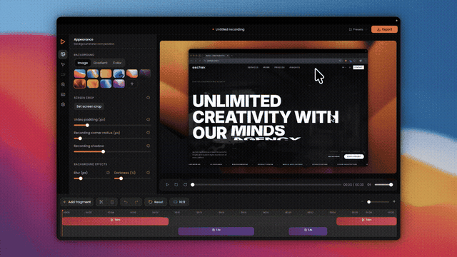 Export demo